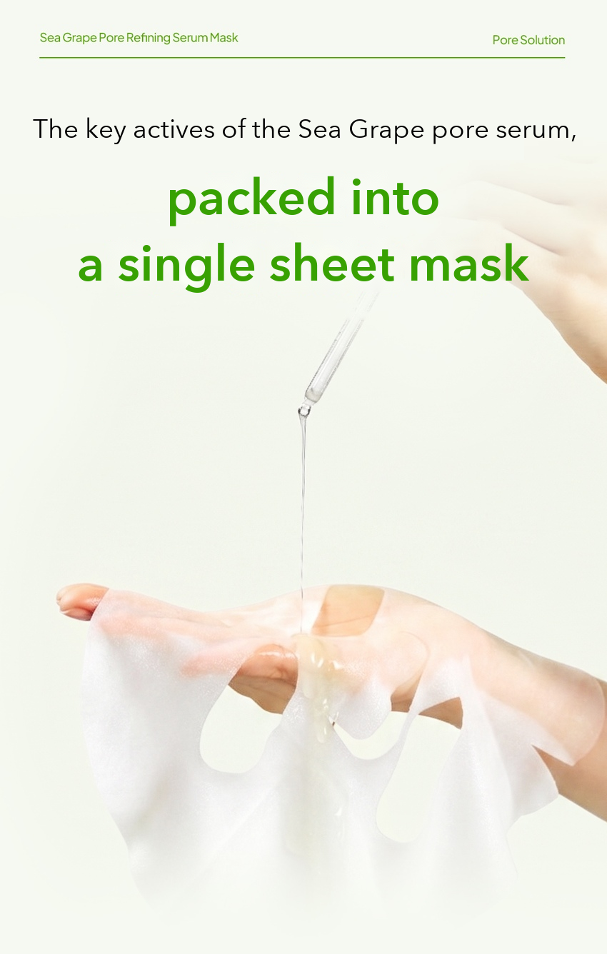 MOMMY CARE Sea Grape Serum Mask detail 02