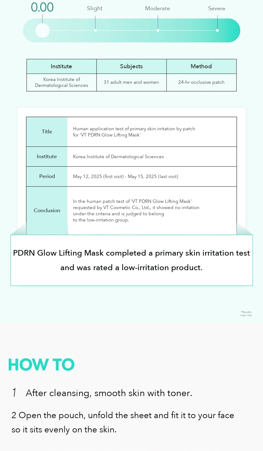 VT PDRN Glow Lifting Mask 27g + Glow Essence 1.5ml detail 11