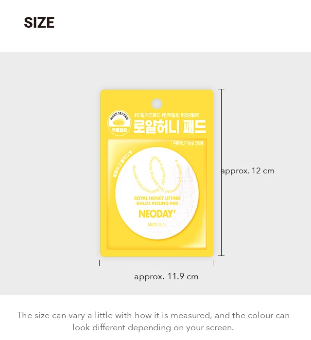 NEODAY Royal Honey Lifting Gauze Peeling Pad detail 8