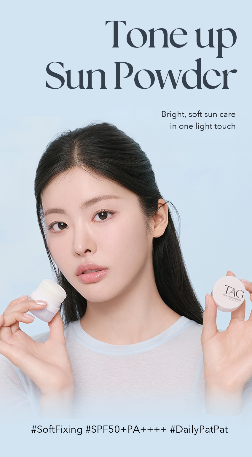 TAG Tone Up Sun Powder detail 1