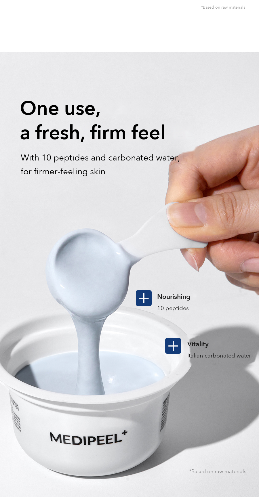 MEDIPEEL Mooltox Glow Moisturizing Modeling Pack detail 03