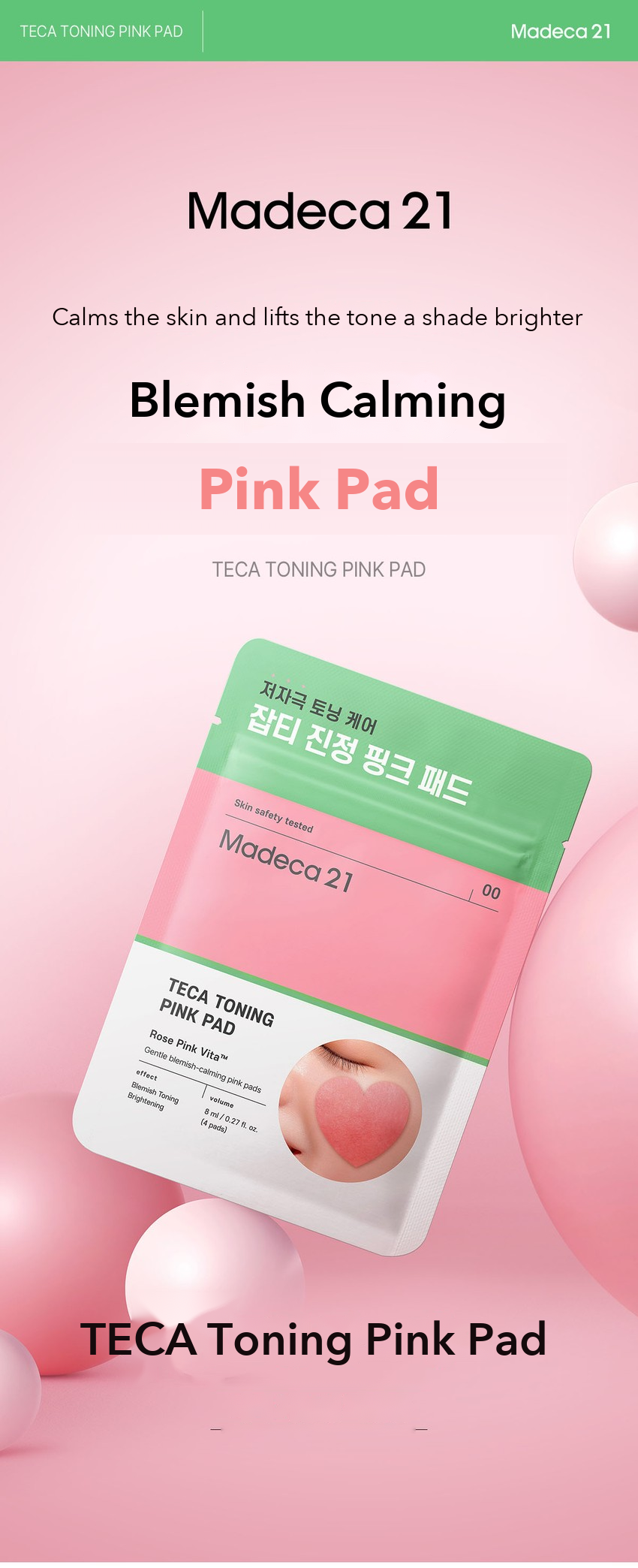 Madeca21 TECA Toning Pink Pad detail 01
