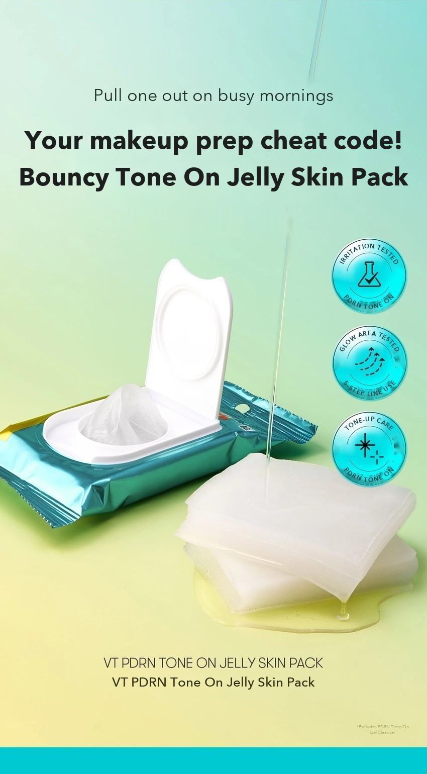 VT PDRN Tone On Jelly Skin Pack detail 01