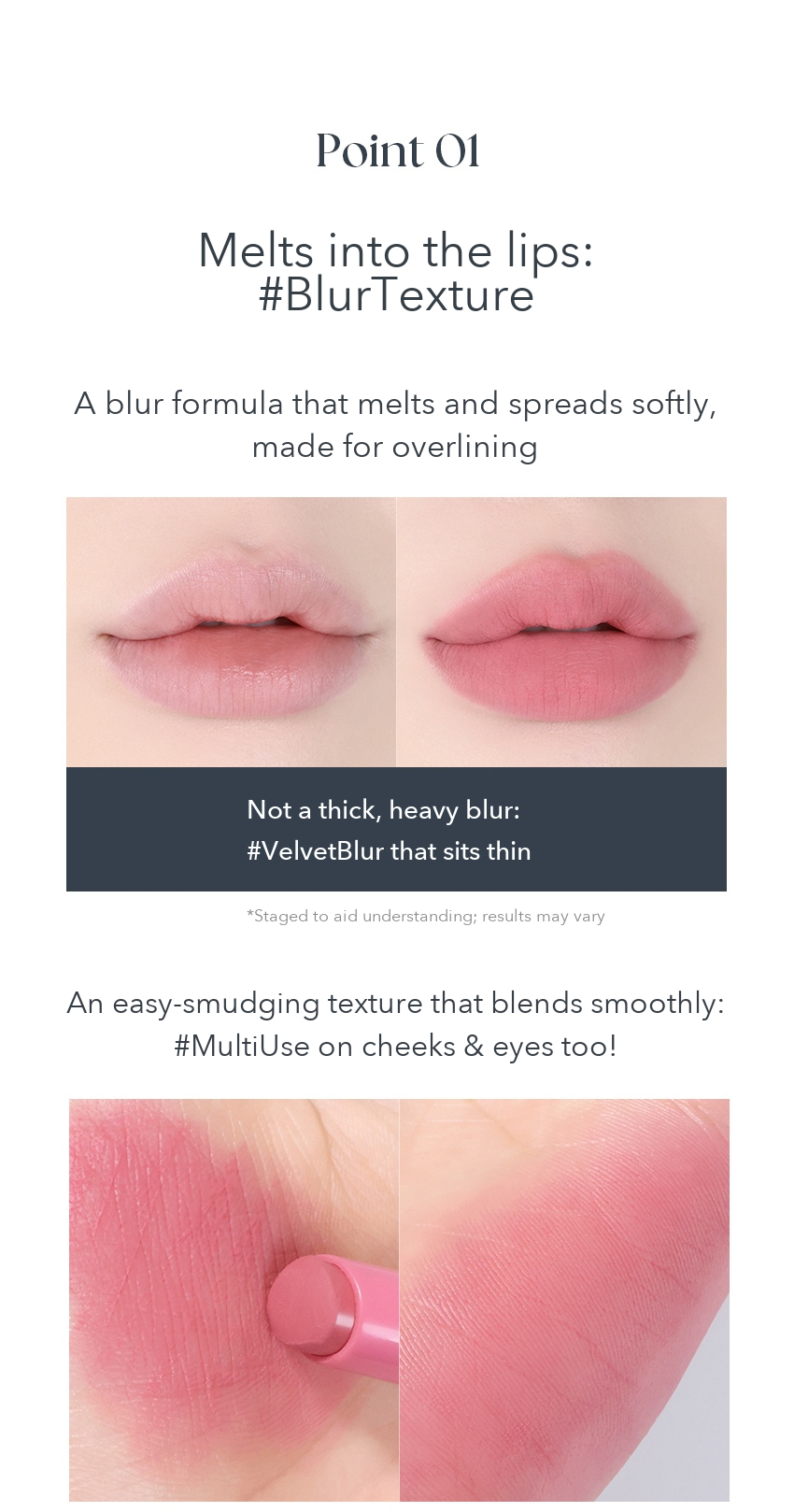 TAG Velvet Blur Balm detail 3