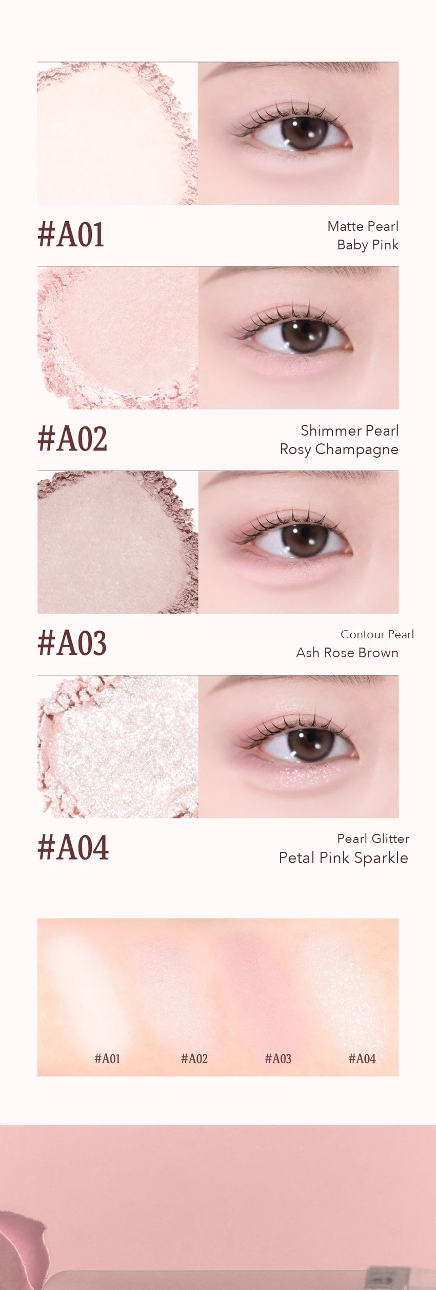 Prelude Dinto Nostalgia Aegyo-sal Palette A75 Baby Orwell detail 08