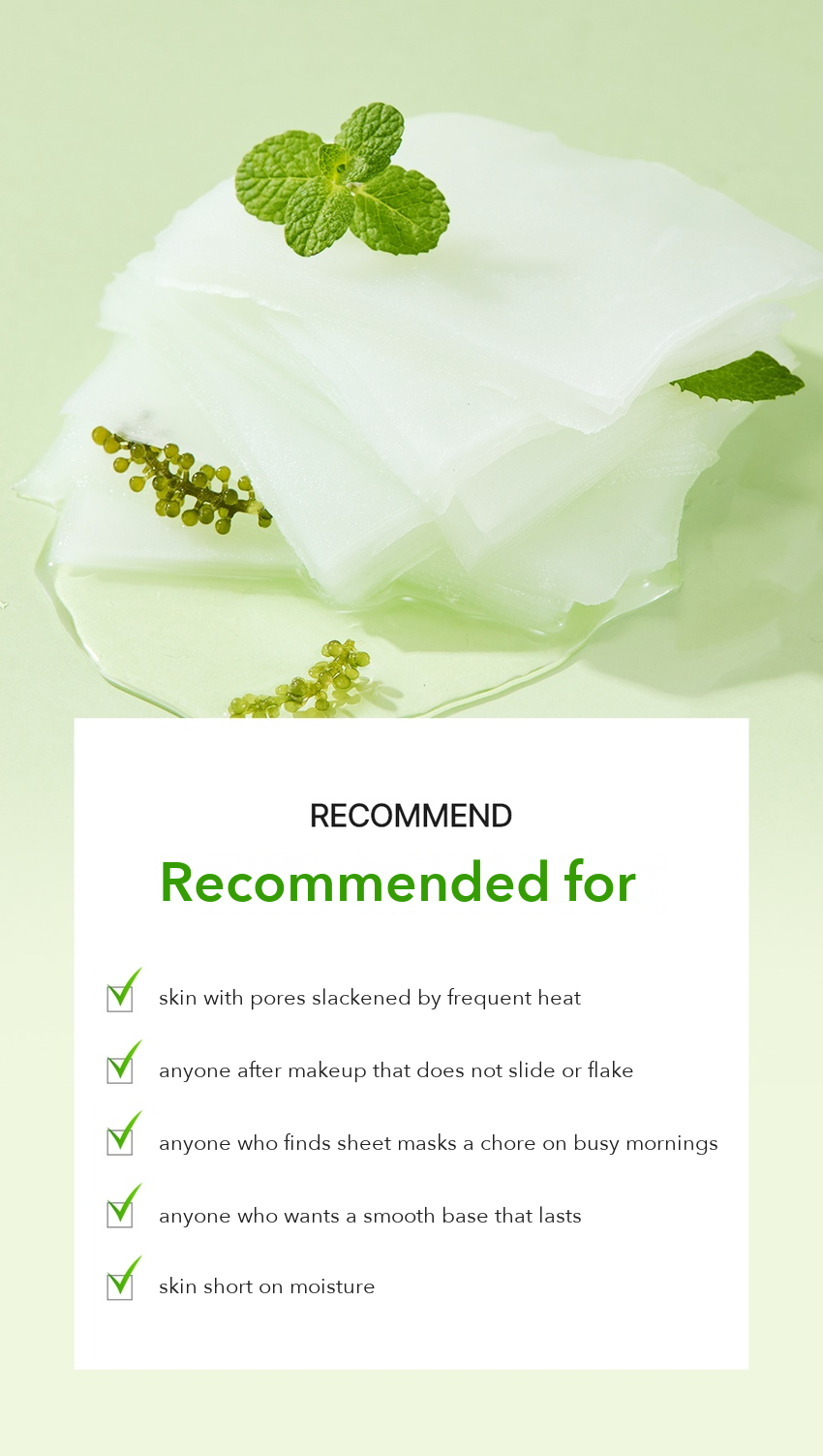 MOMMY CARE Sea Grape Skin Pack detail 14