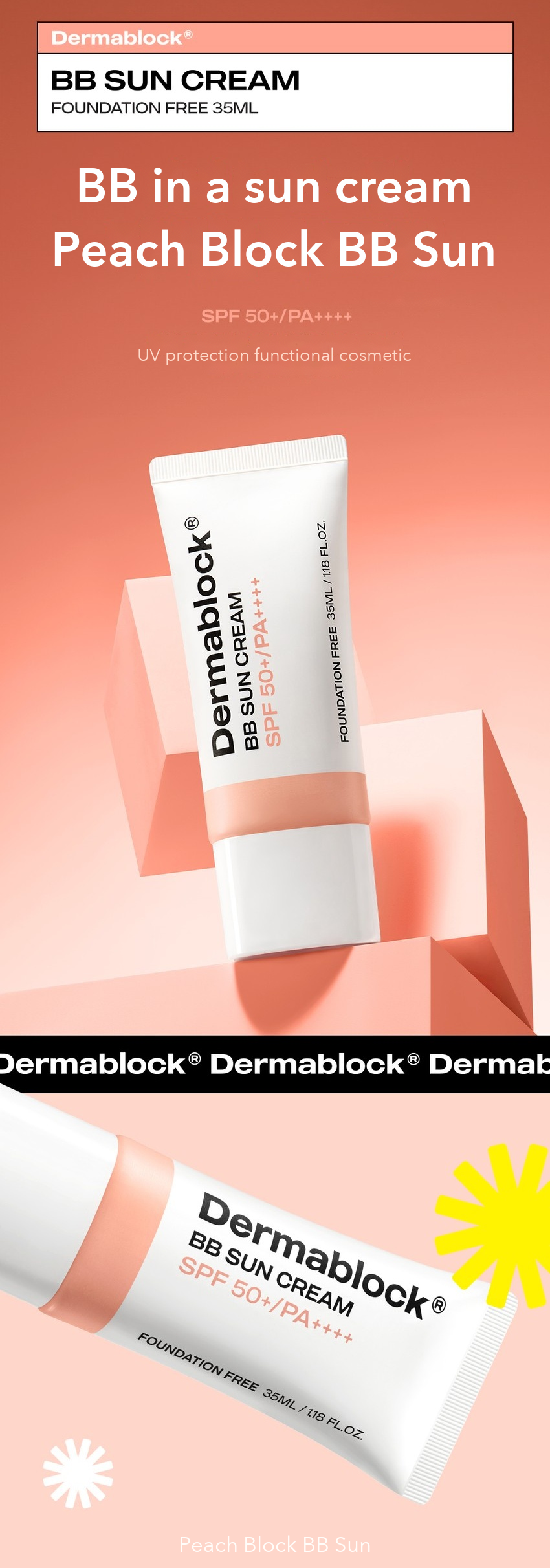 DERMABLOCK BB Sun Cream 35ml detail 02
