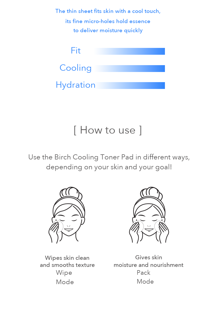 ASUS Birch Cooling Toner Pad detail 5