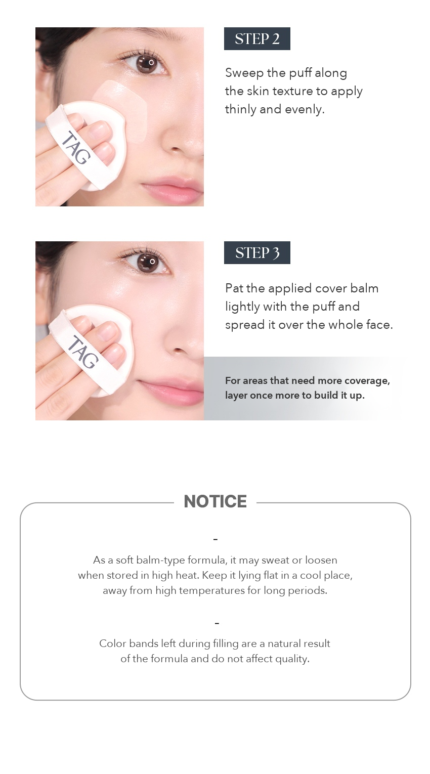 TAG Skin Fit Cover Balm detail 11