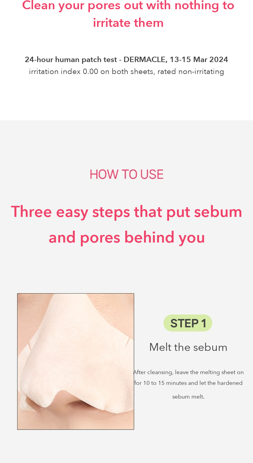 Mifactory Super Sseuk-Sseuk Melting Pig Nose Pack how to use 1