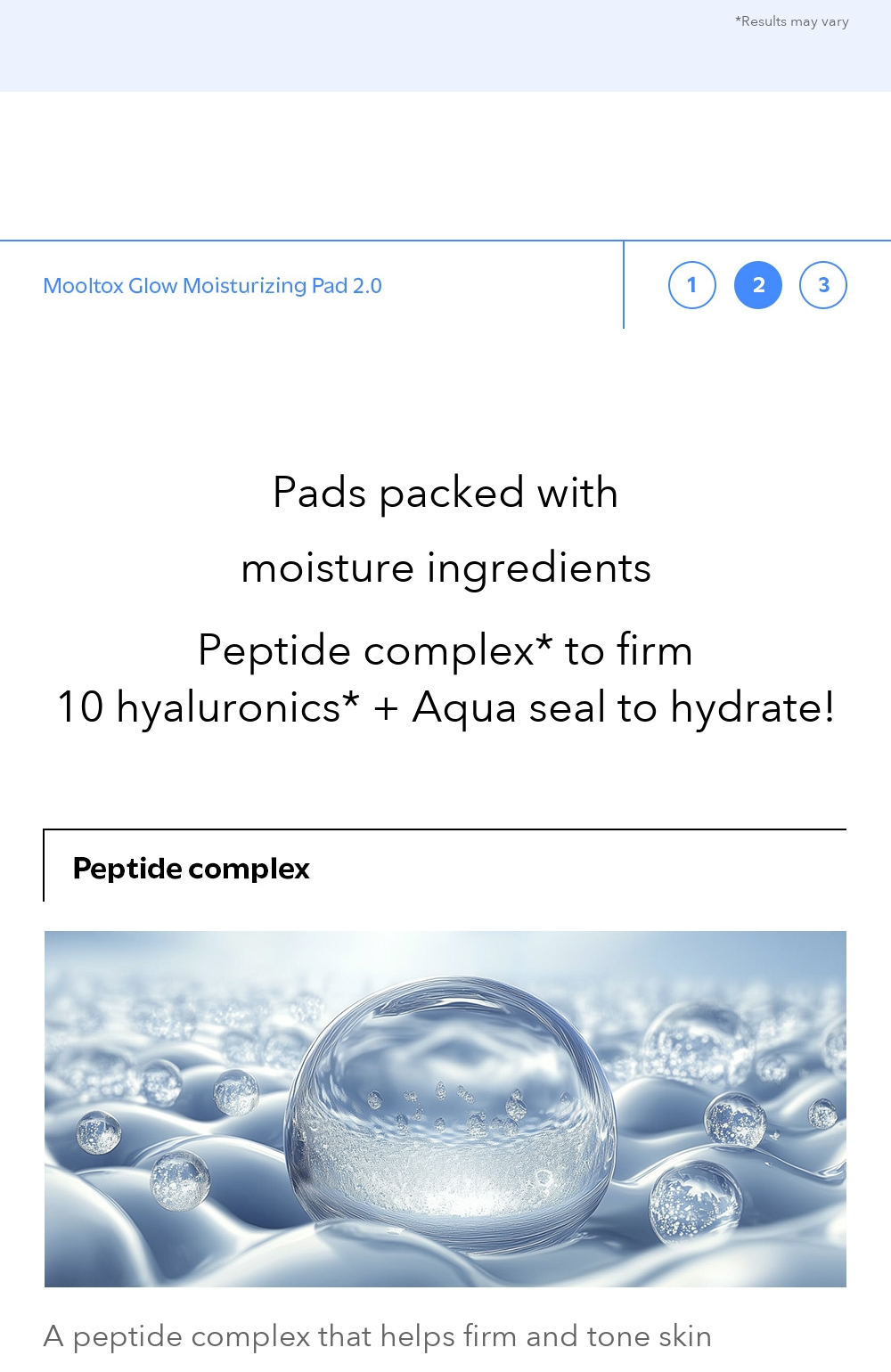 MEDIPEEL Mooltox Glow Moisturizing Pad 2.0 (50 Pads) detail 07