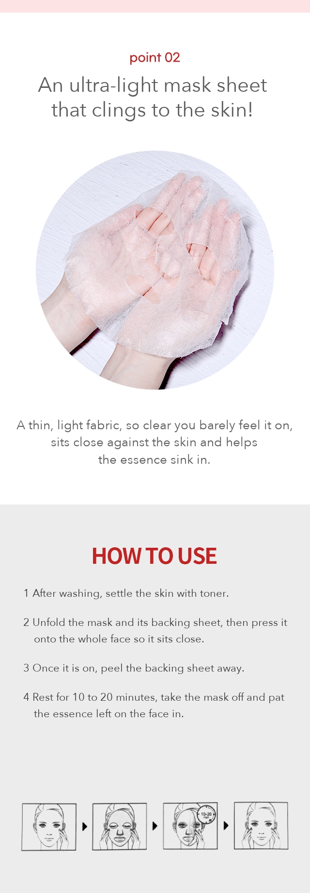 LEADERS Derma Soul Collagen Mask detail 3