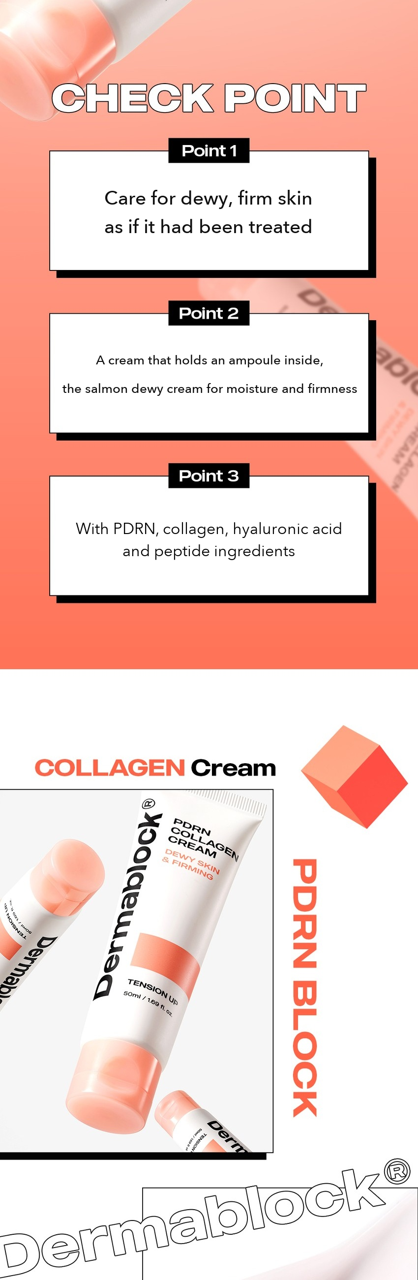DERMABLOCK PDRN Collagen Cream 50ml detail 03