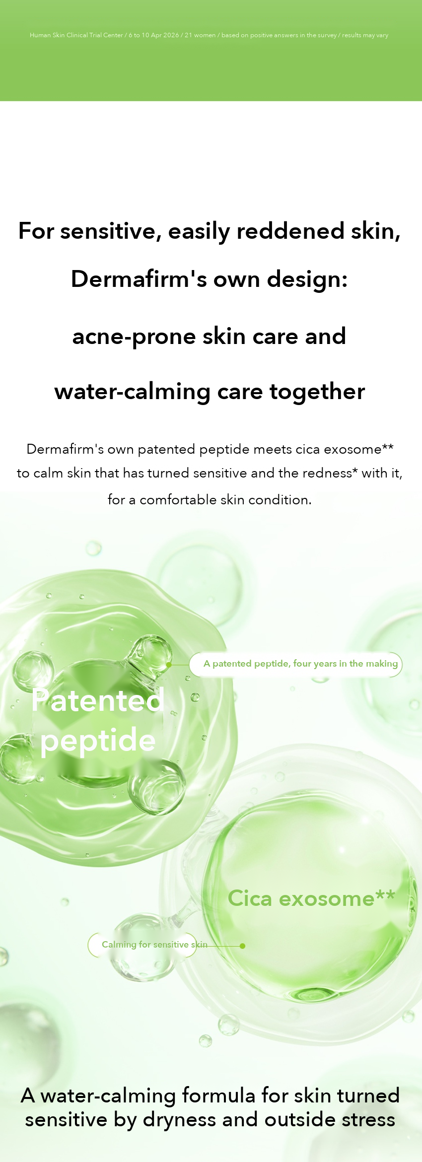 DERMAFIRM Cica Exosome Calming Repair Pad detail 04