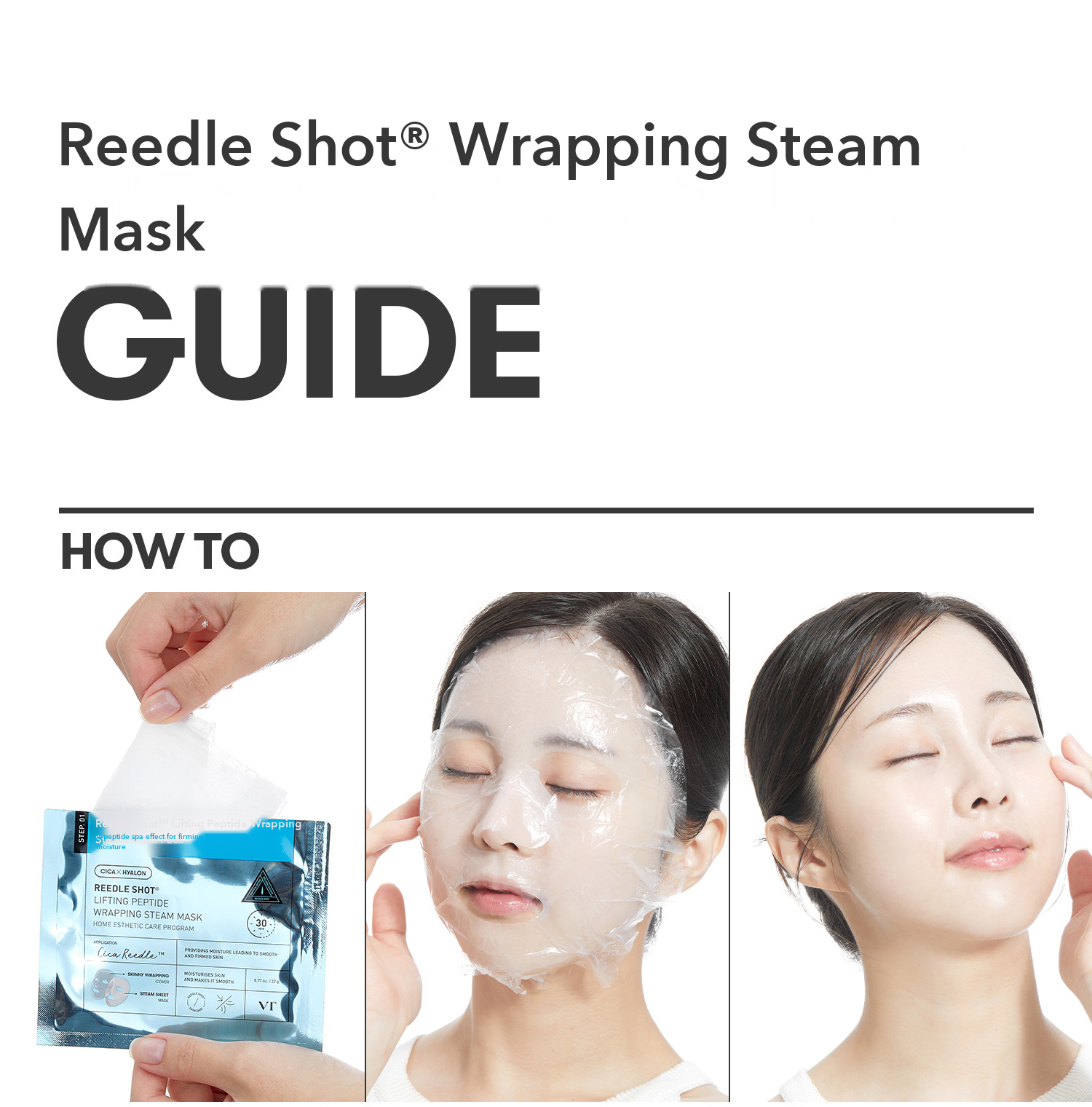 VT Reedle Shot Lifting Peptide Wrapping Steam Mask 22g detail 15