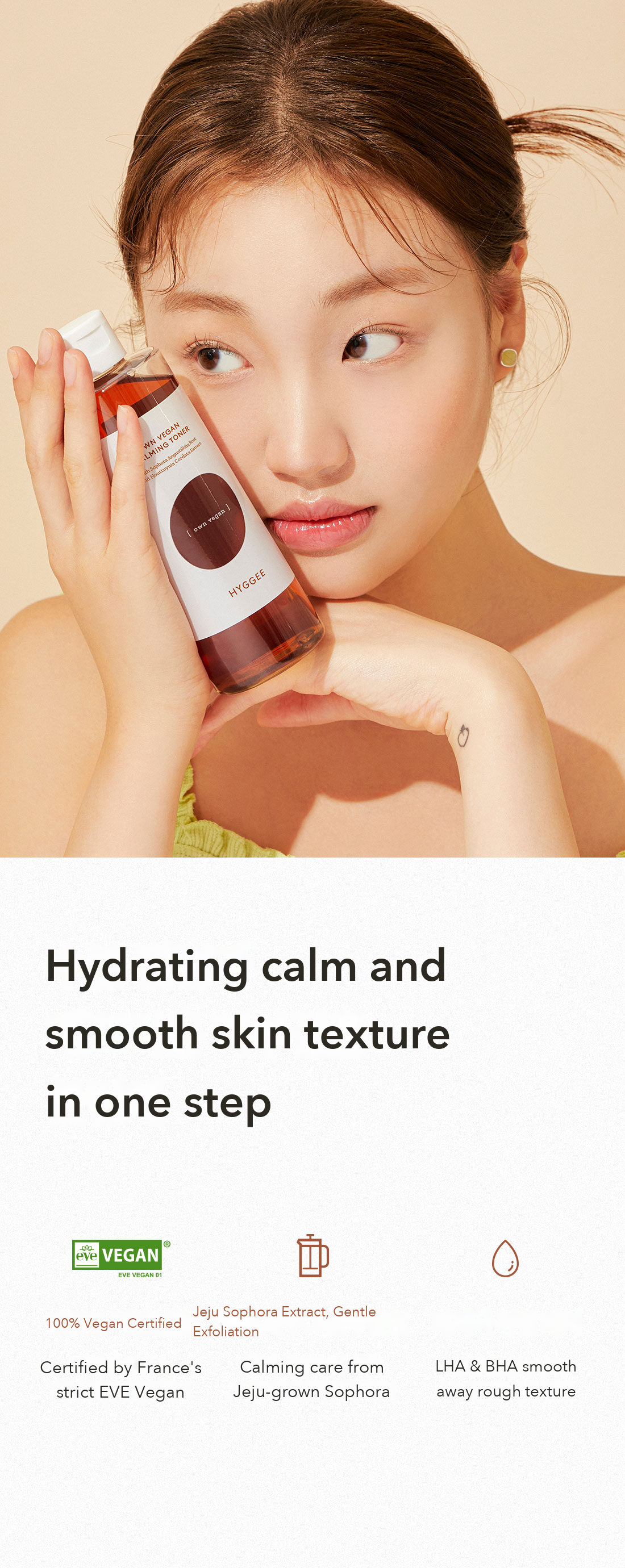 HYGGEE Own Vegan Calming Toner detail 2