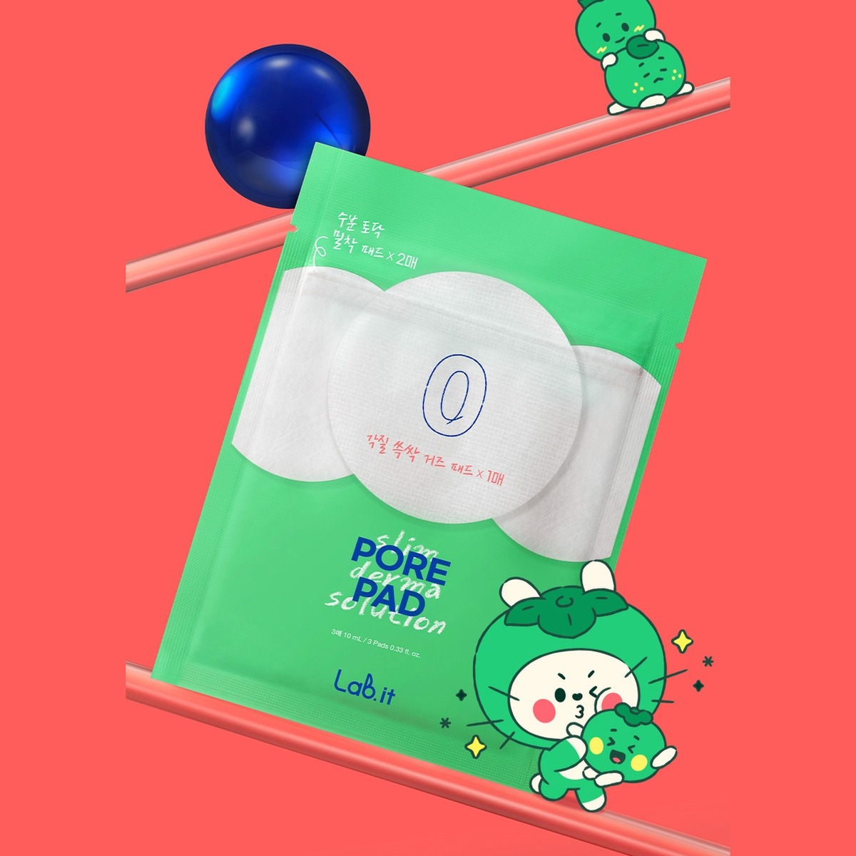 Lab.it by Dr.G Pore Pad 3 Pads