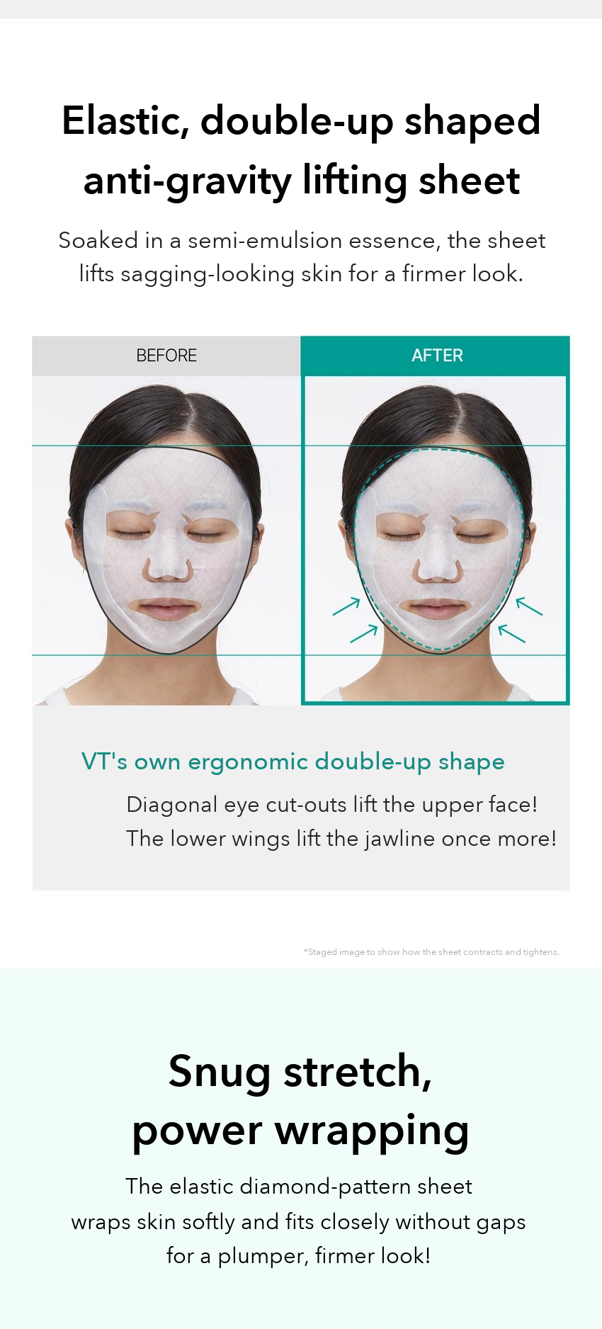 VT PDRN Glow Lifting Mask 27g + Glow Essence 1.5ml detail 08