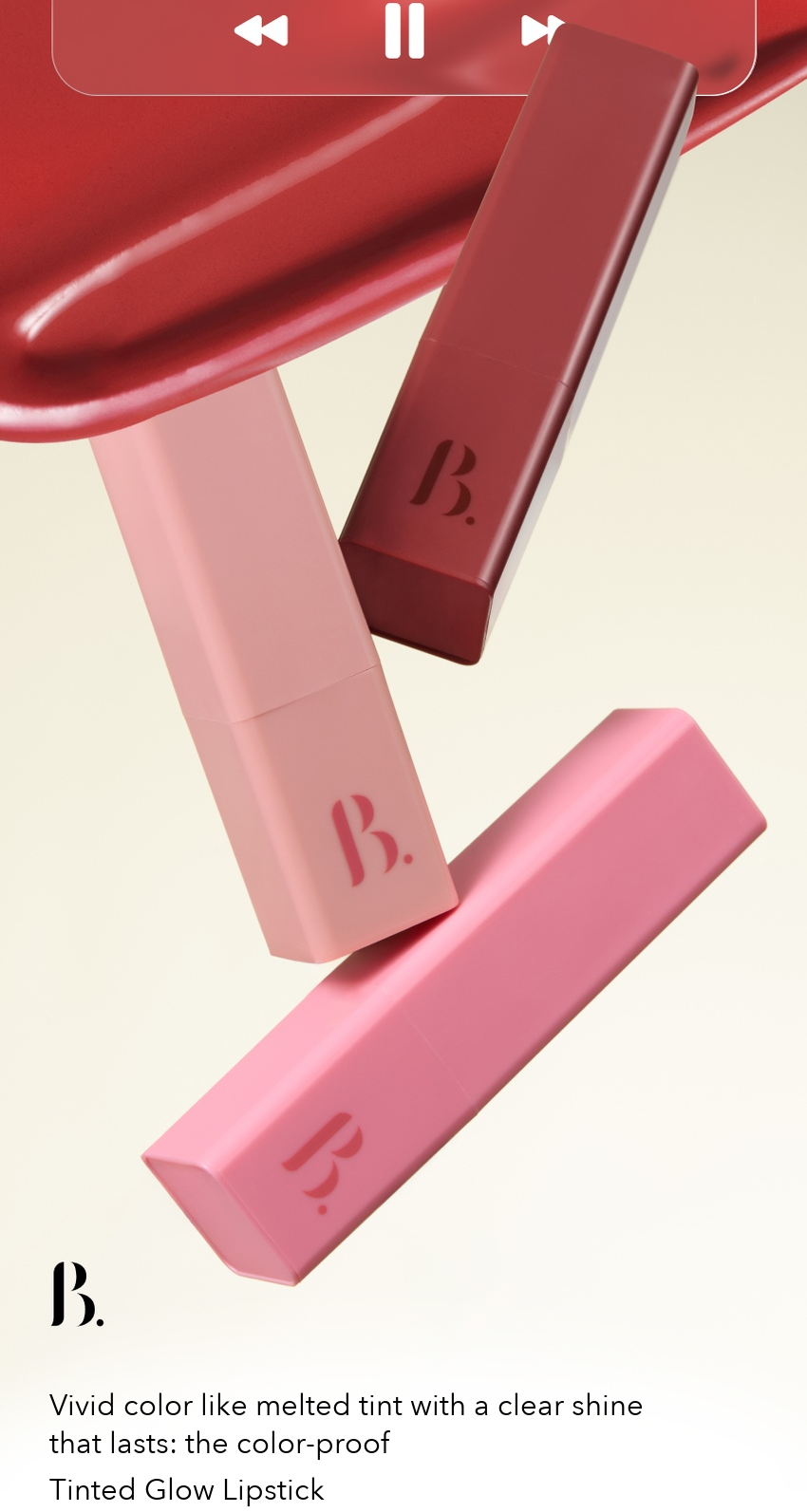 BONCEPT Tinted Glow Lipstick detail 02