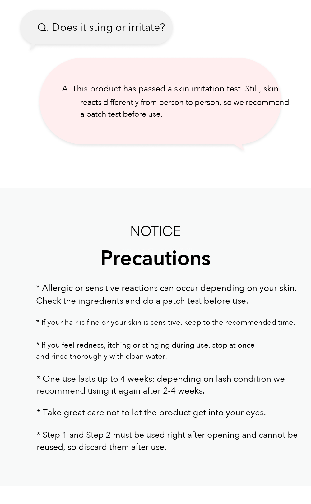 Entropy Self Eyelash Perm Kit FAQ 2
