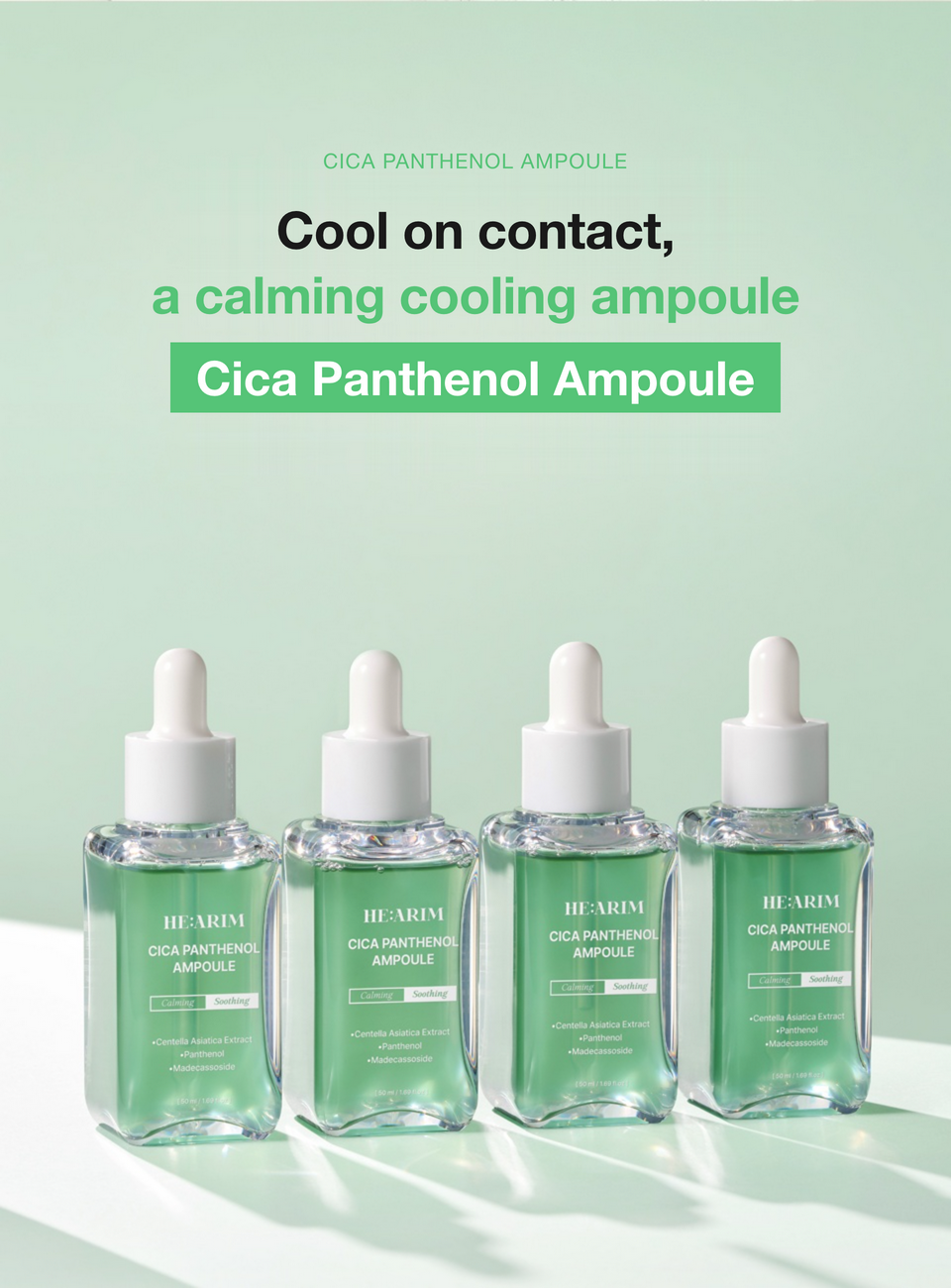 HE:ARIM Cica Panthenol Ampoule detail 05