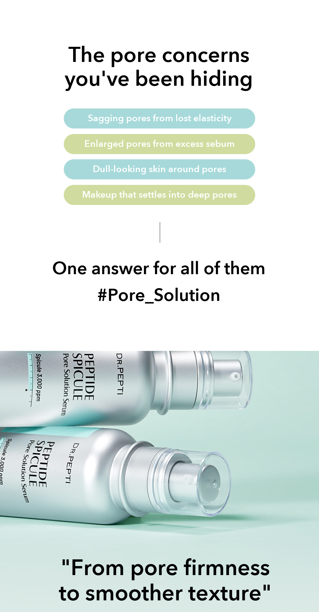 DR.PEPTI Peptide Spicule Pore Solution Serum detail 3