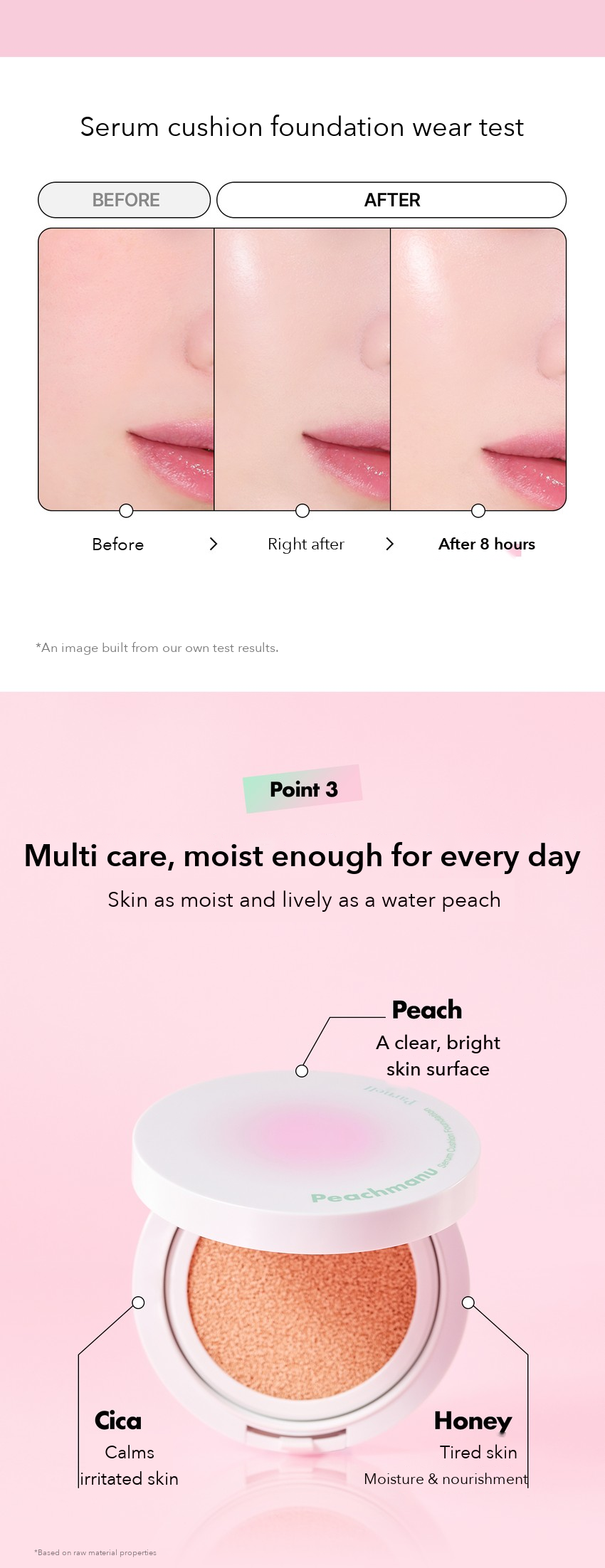 PARNELL Peachmanu Serum Cushion Foundation detail 05