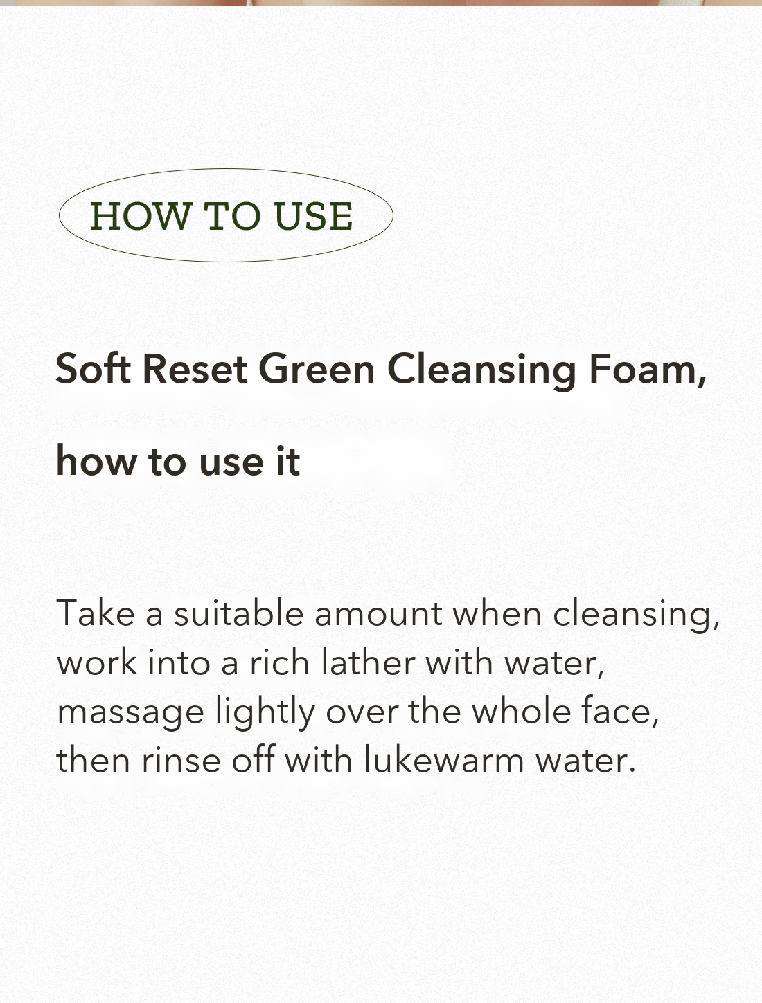 HYGGEE Soft Reset Green Cleansing Foam detail 12