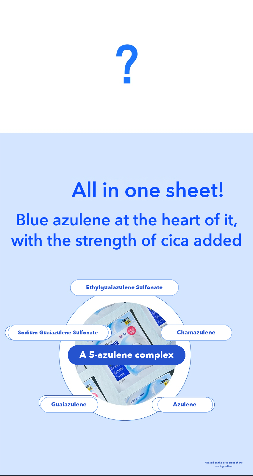 Cellderma Daily Azulene Calming Mask detail 03