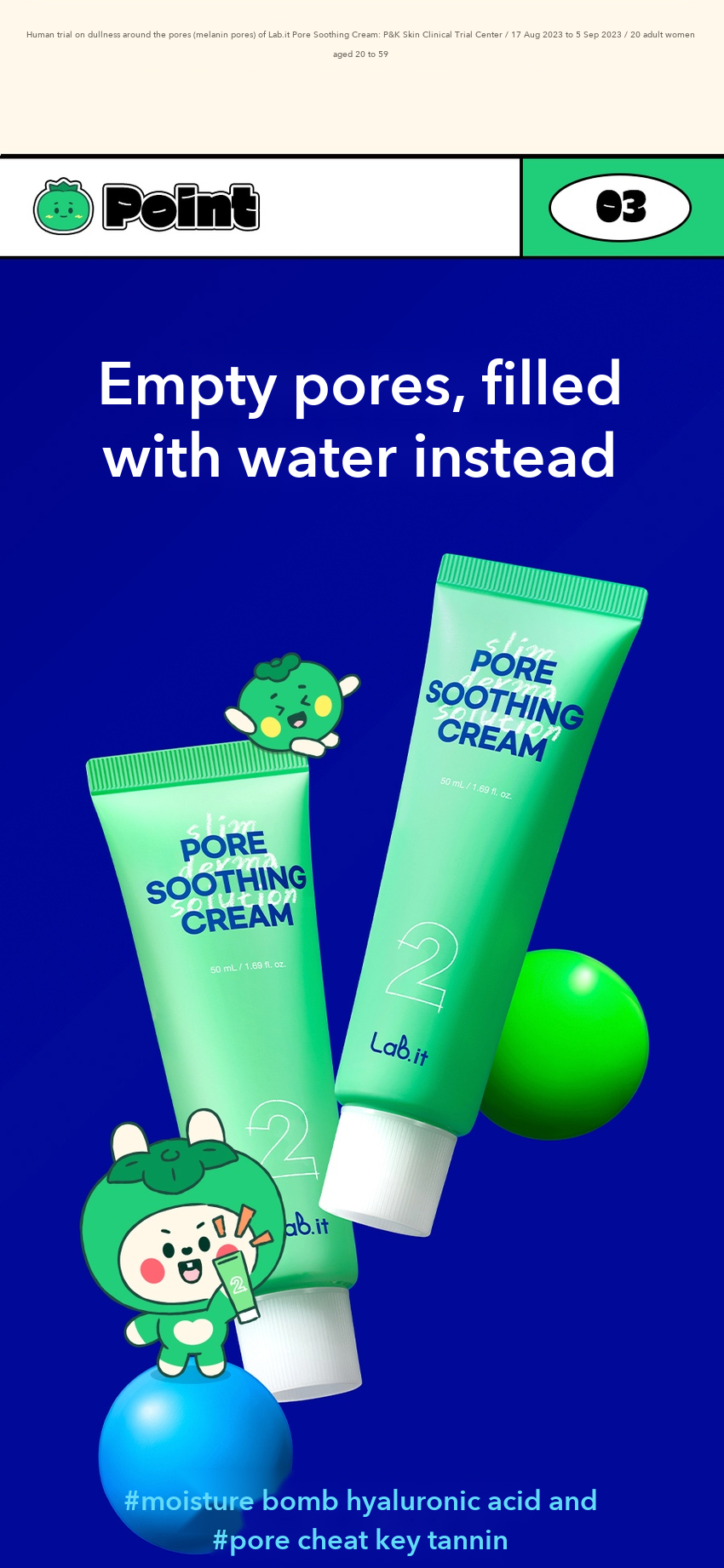 Lab.it Pore Soothing Cream detail 8