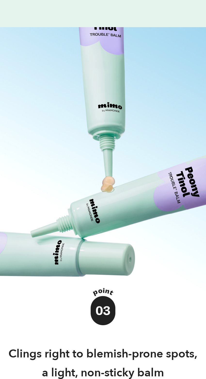 MIMO Peony-Tinol Trouble Balm detail 07