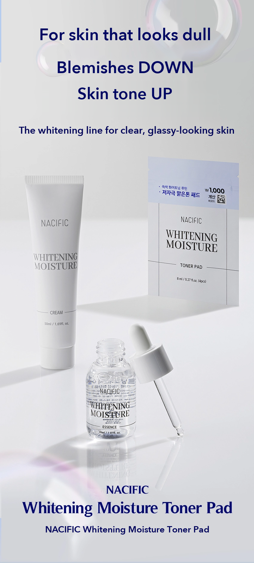 NACIFIC Whitening Moisture Toner Pad detail 1