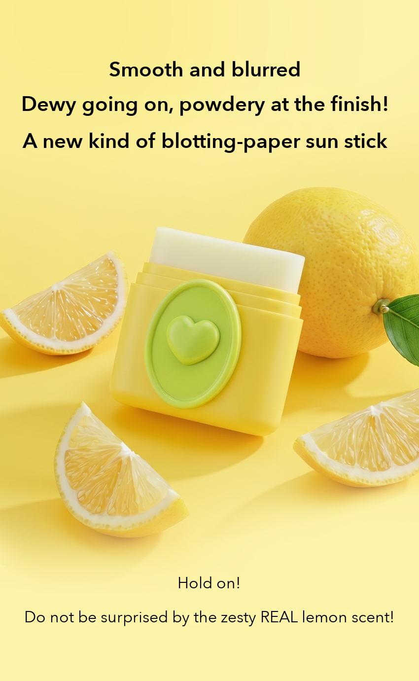 MOMMY CARE Lemon No-Sebum Sun Stick detail 03