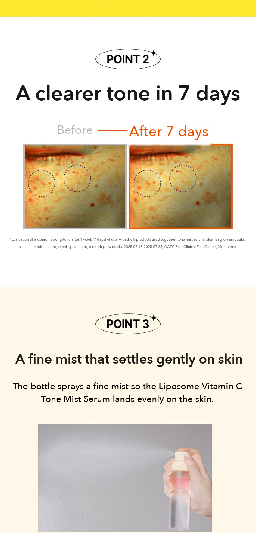 CLEADERM Liposome Vitamin C Tone Mist Serum detail 05
