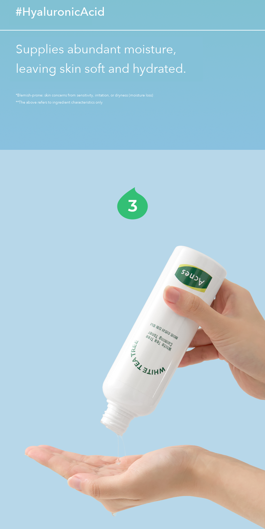 ACNES White Tea Tree Calming Toner detail 9