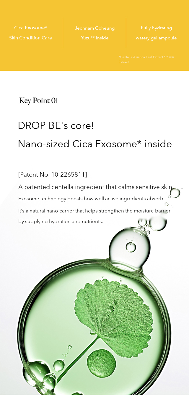 DROP BE Blemish Clearing Ampoule detail 2