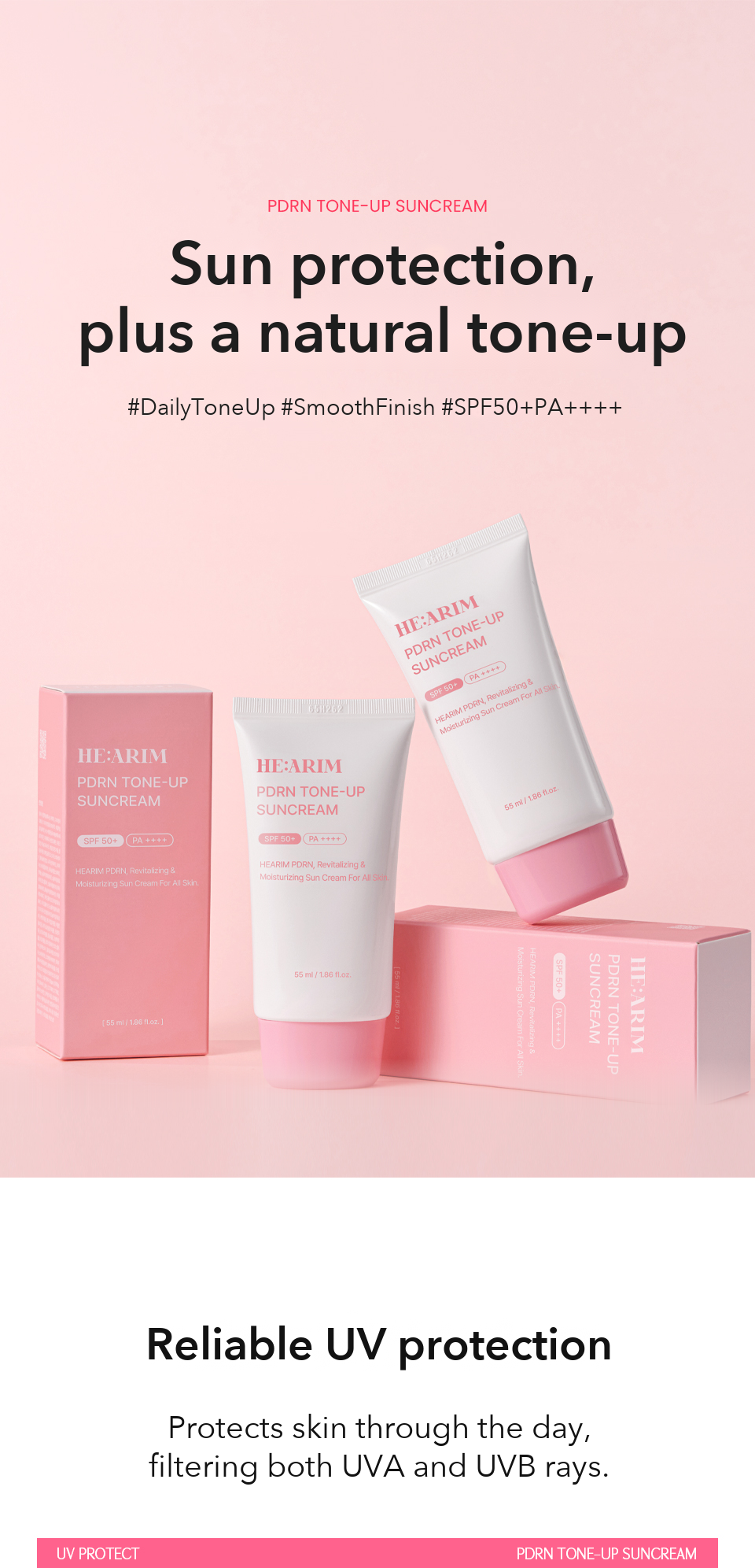 HE:ARIM PDRN Tone-up Sun Cream detail 03