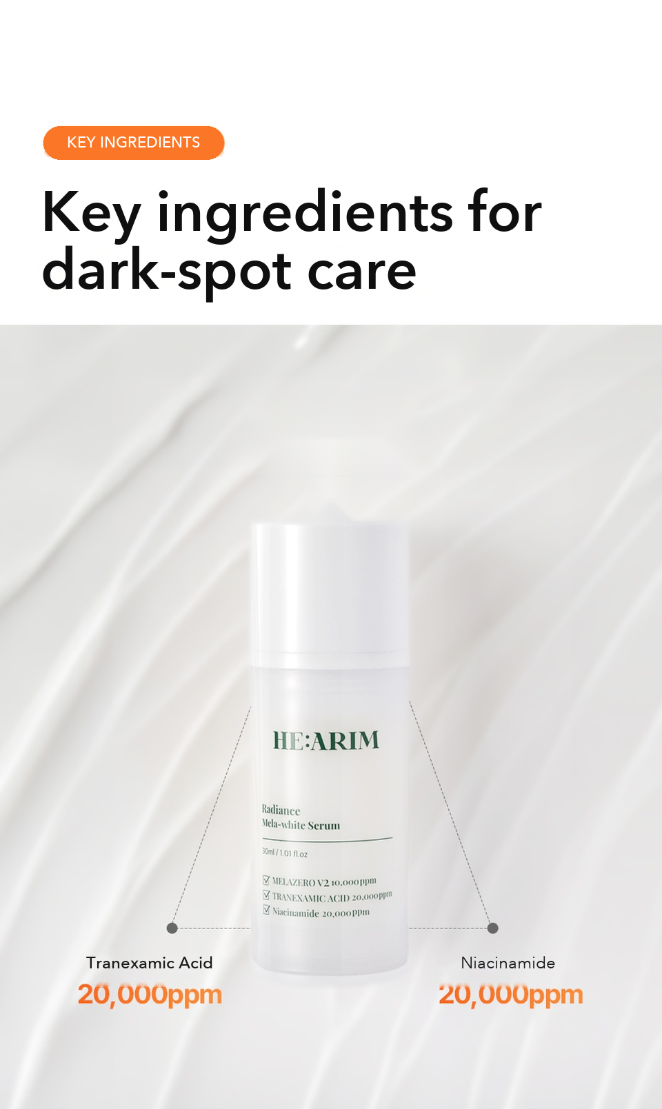 HE:ARIM Radiance Mela-white Serum detail 8