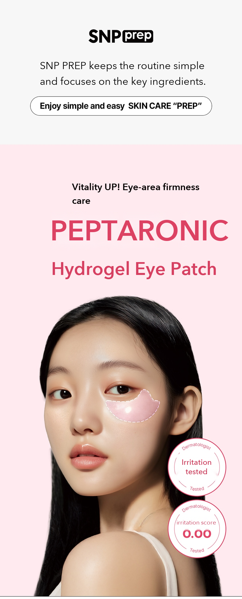 SNP Prep Peptaronic Eye Patch detail 01