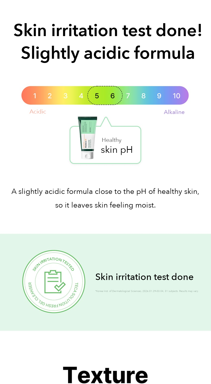 Madeca21 TECA Solution Fresh Gel Cleanser detail 09