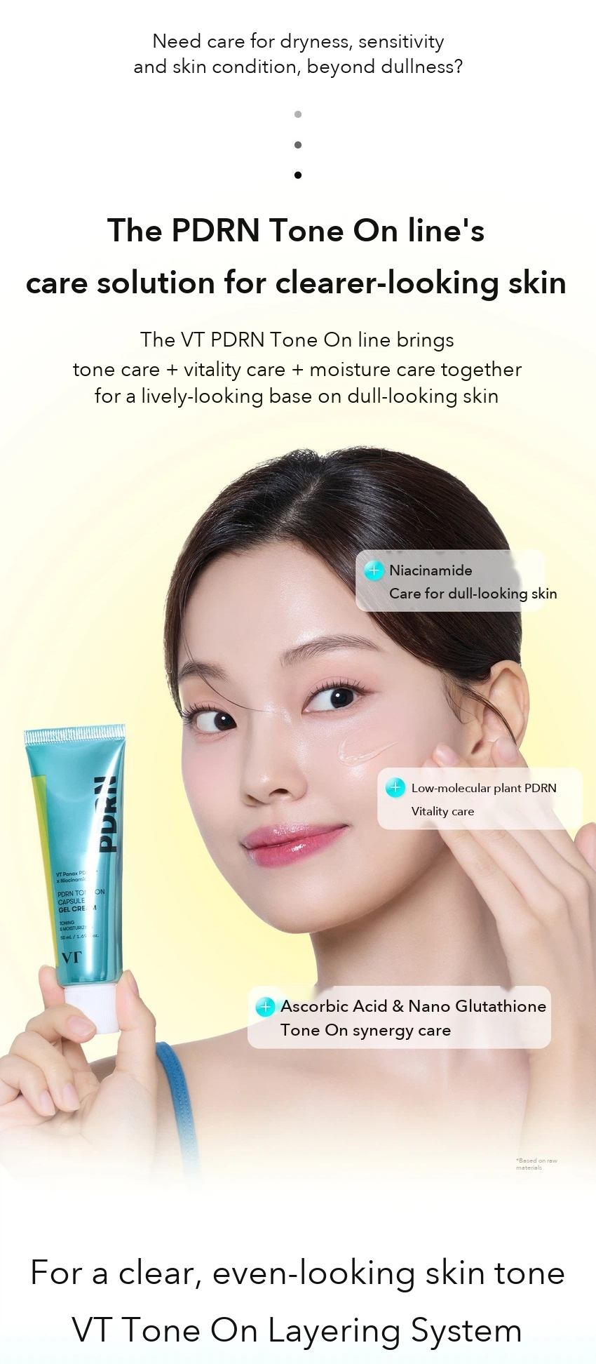 VT PDRN Tone On Capsule Gel Cream 50ml detail 05