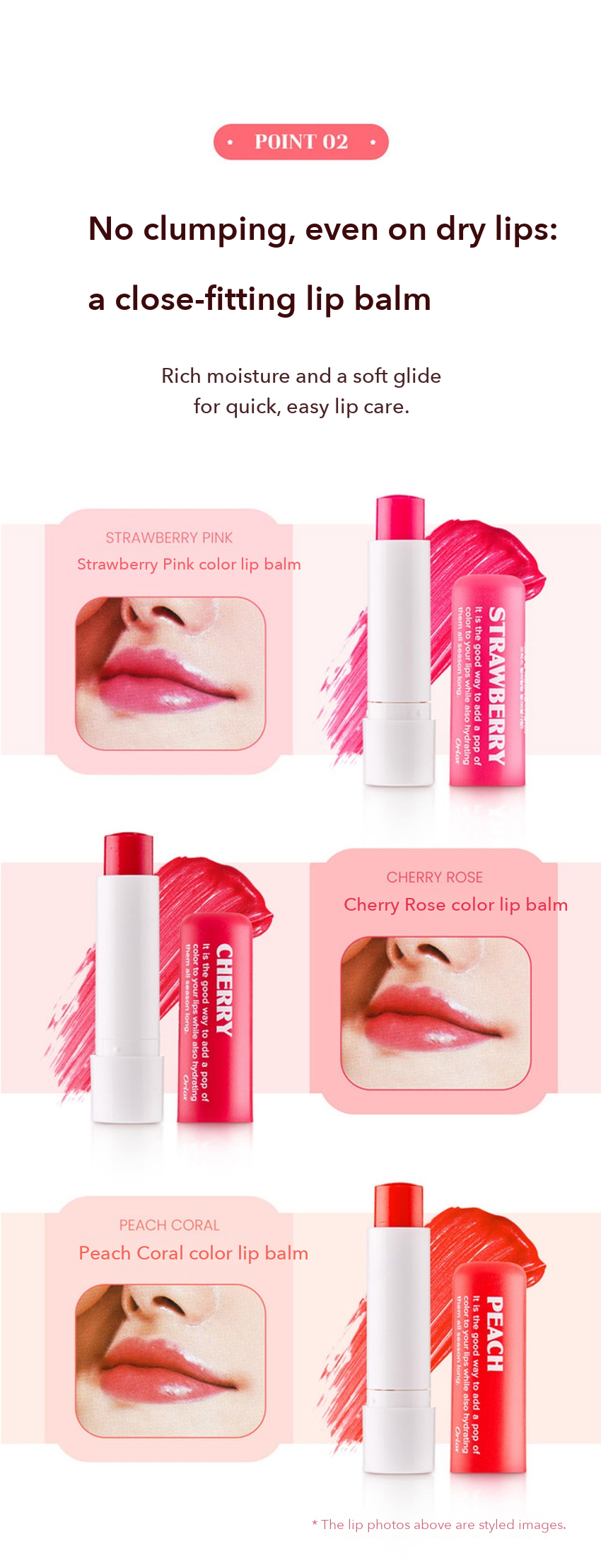 ORIX Color Lip Balm detail 4