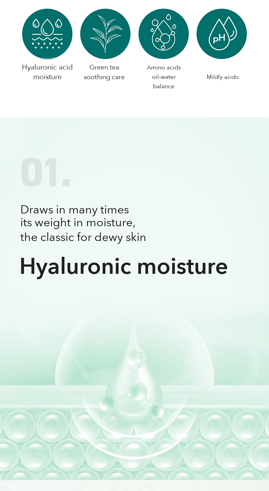 Vaseline Moisturizing Cleansing Foam detail 2