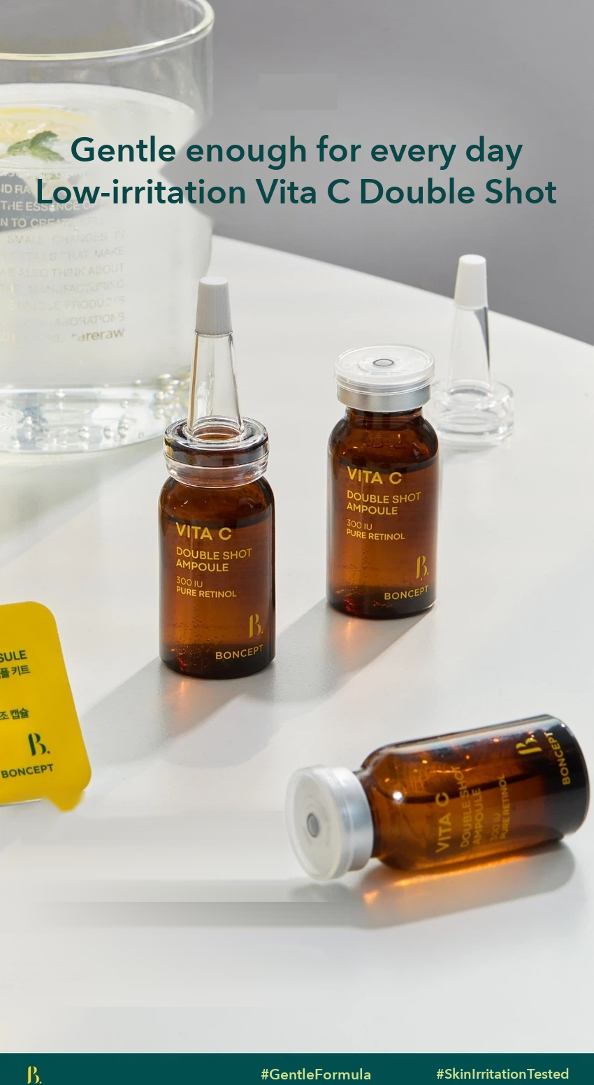 BONCEPT Vita C Freeze-Dried Double Shot Ampoule Kit detail 07