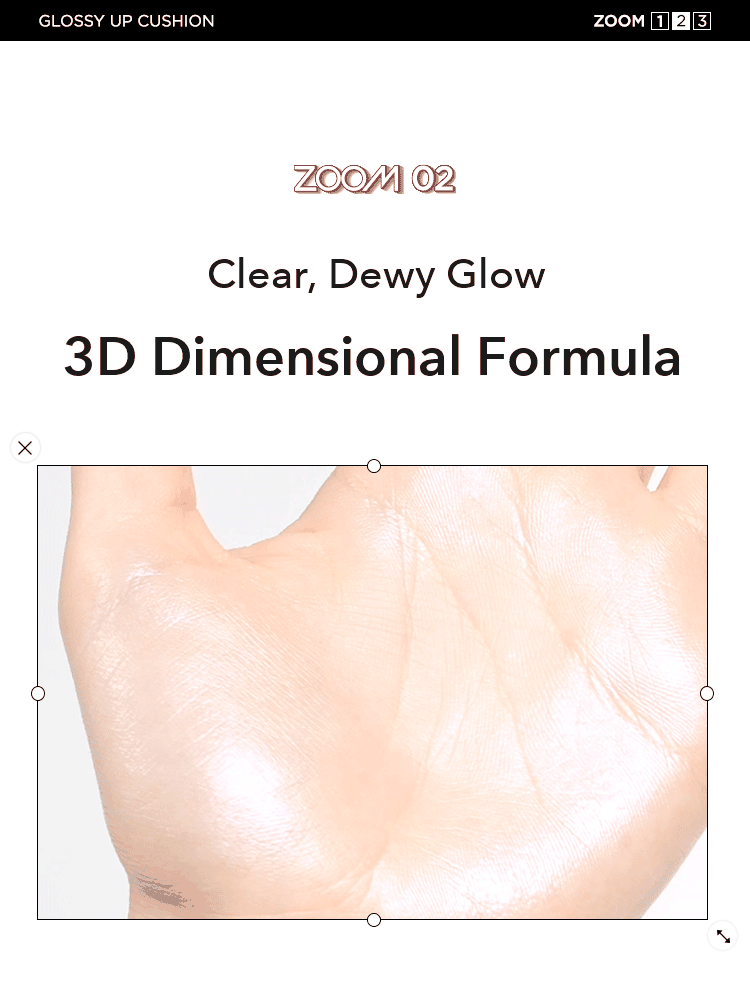 ZOOM by JUNGSAEMMOOL Glossy-Up Cushion 4g detail 05