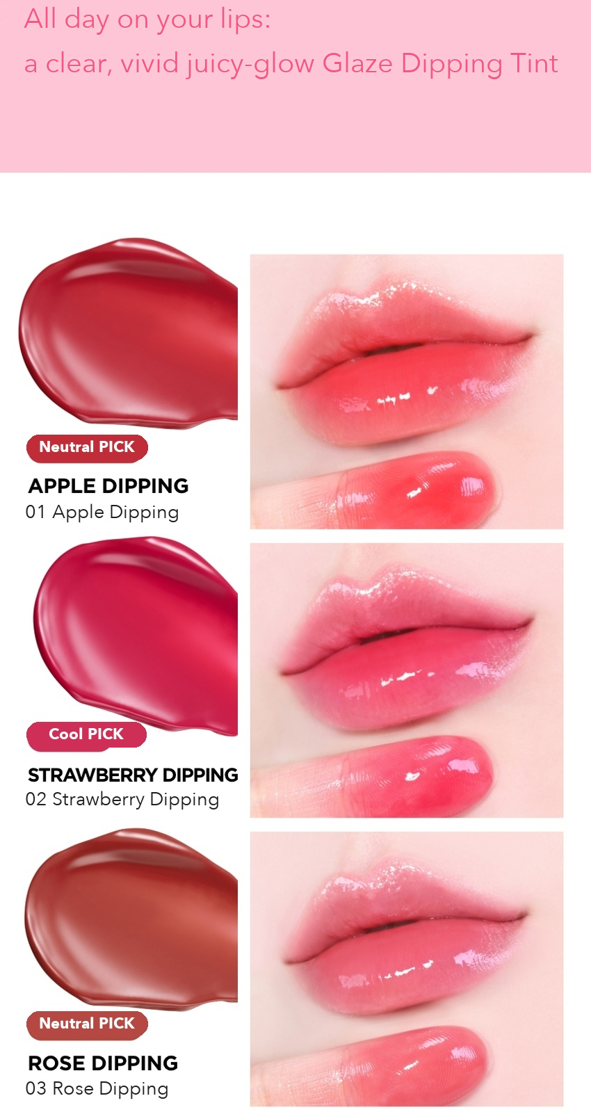 BONCEPT Glaze Dipping Tint 3.5g detail 02