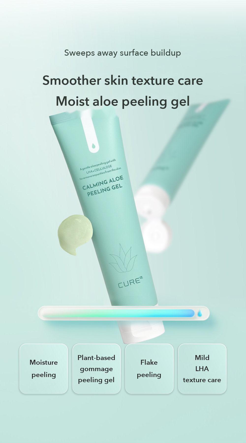 Kim Jeong Moon Aloe Cure Alpha Calming Aloe Peeling Gel detail 04