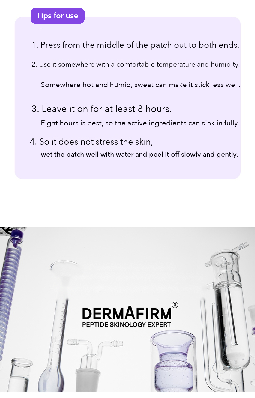 DERMAFIRM Hyaluronic Exosome Plumping Wrinkle Patch Eye detail 11