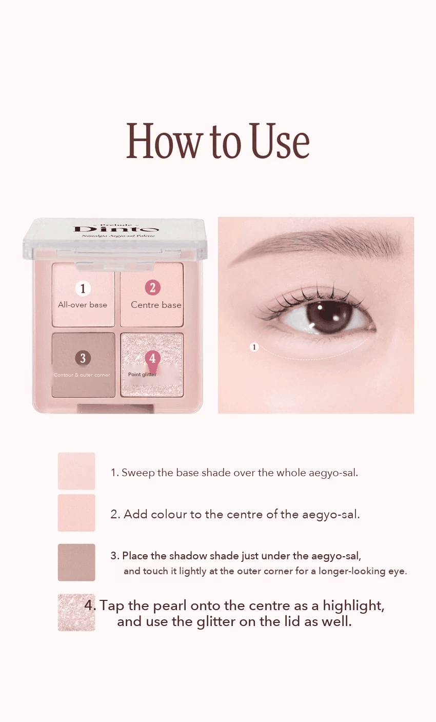 Prelude Dinto Nostalgia Aegyo-sal Palette A75 Baby Orwell detail 14