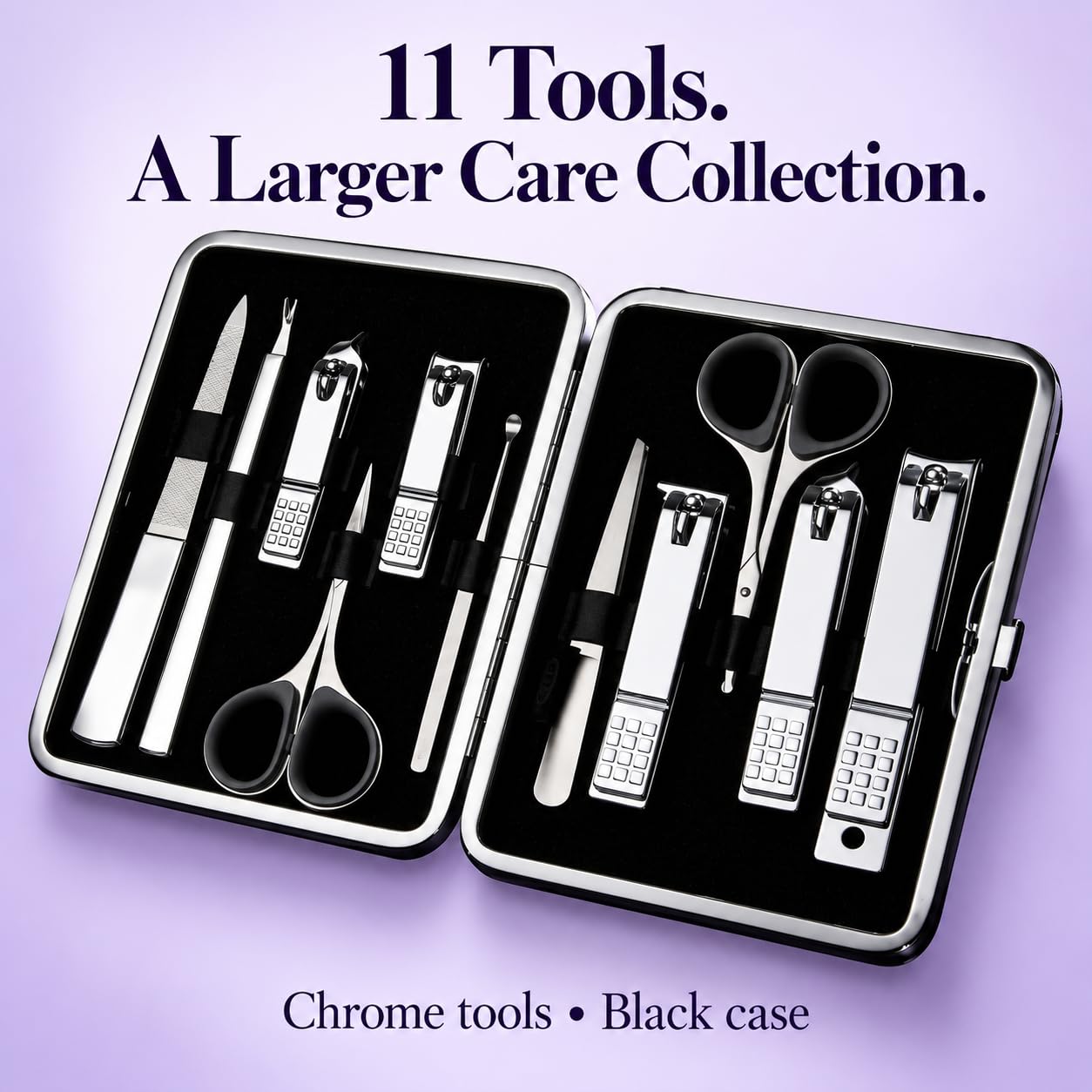 777 11-Piece Manicure Pedicure Nail Care Set detail 01